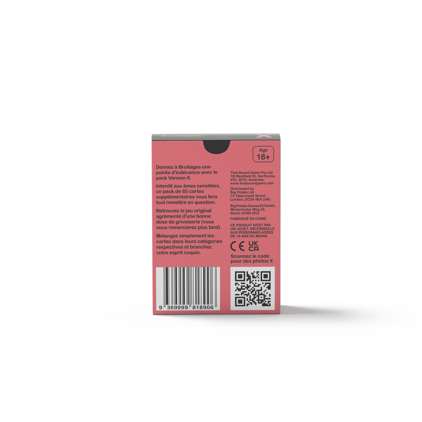 Version X - French Version (18+)