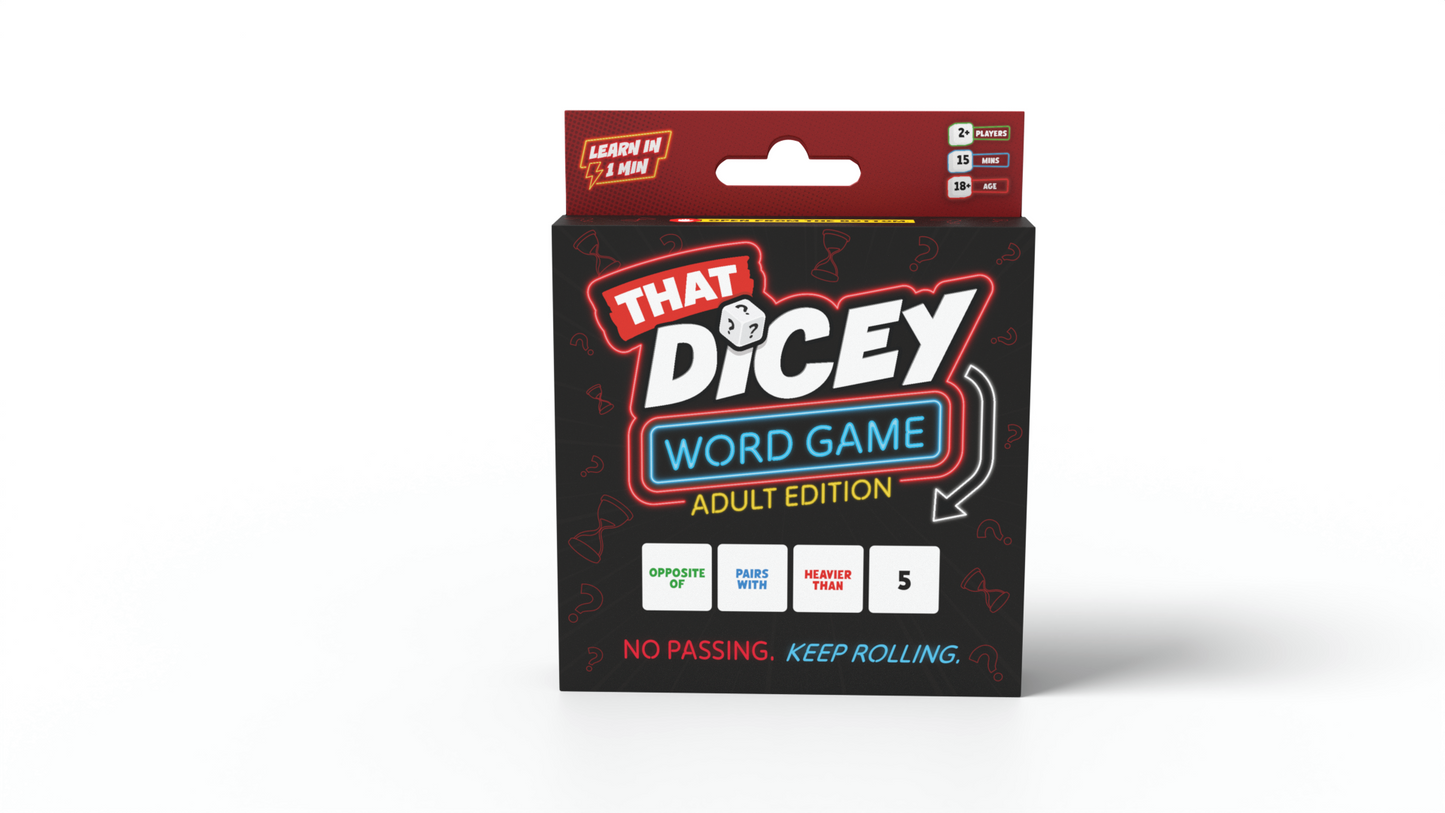 That Dicey Word Game - Adult Edition (18+)