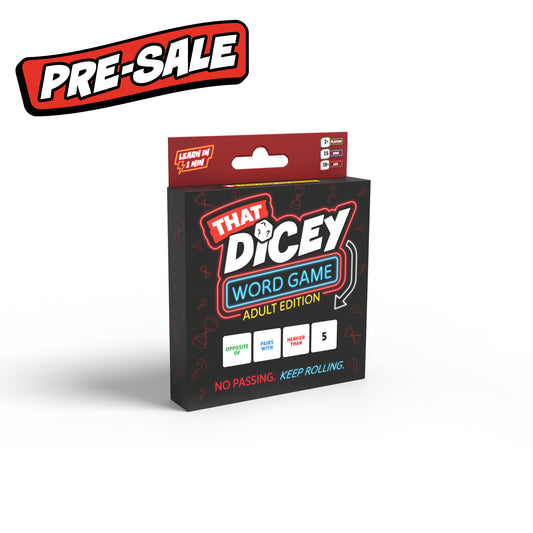 That Dicey Word Game - Adult Edition (18+)