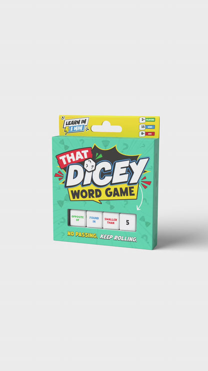 That Dicey Word Game (8+)
