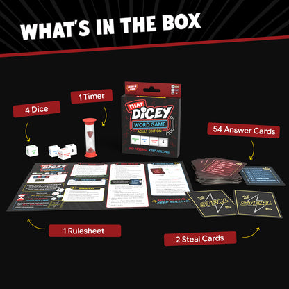 That Dicey Word Game - Adult Edition (18+)